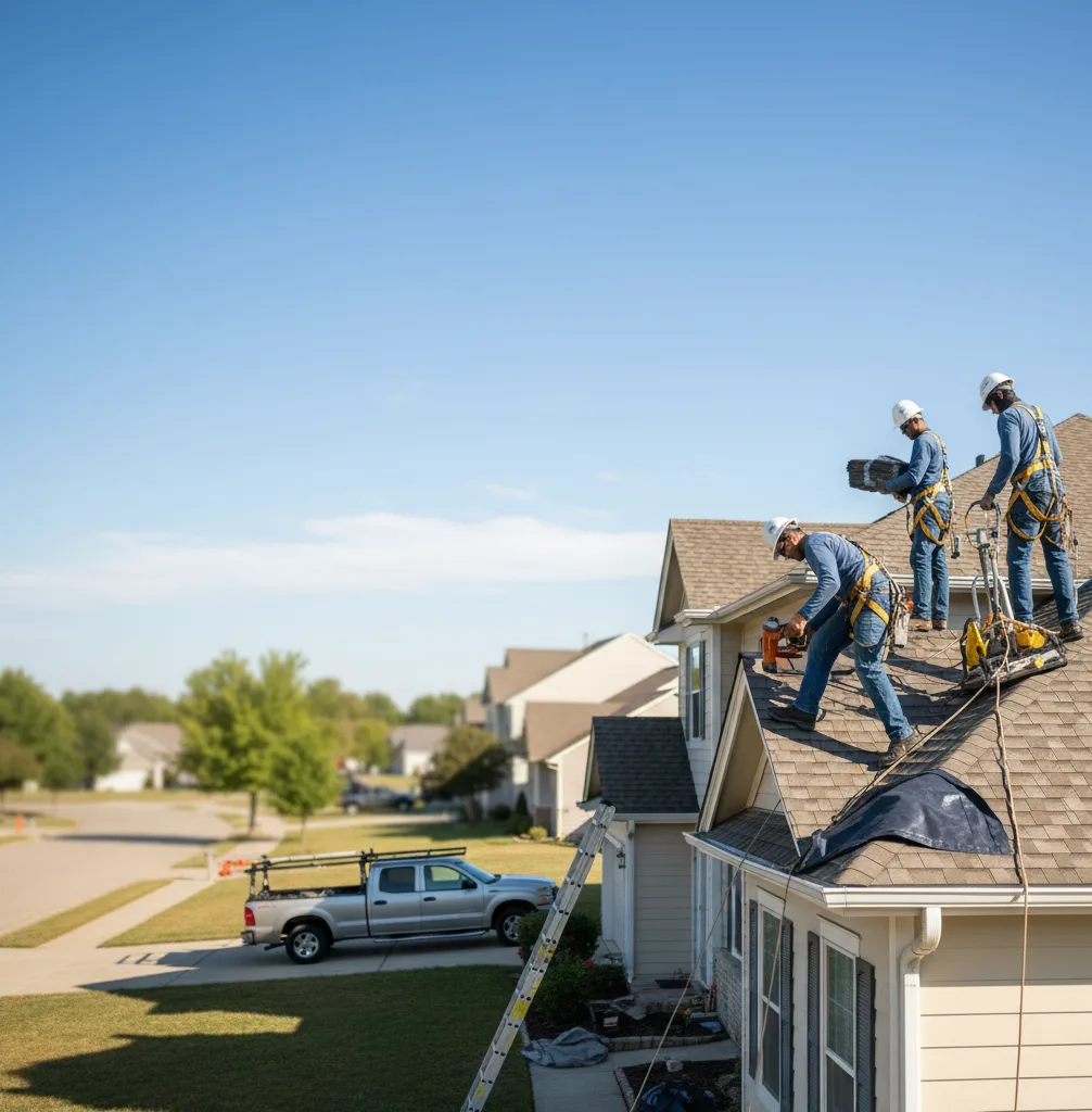 Roof Repair in Renville